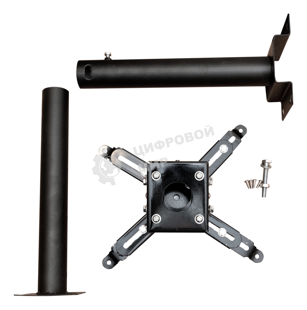 Крепление для проектора, с круглой штангой 150 см, цв. черный