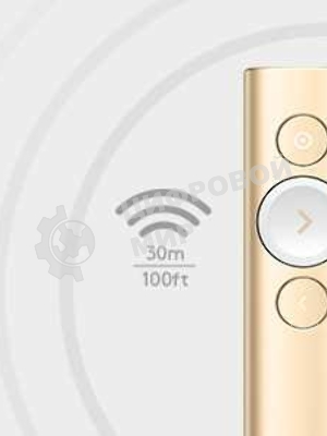 Презентер беспроводной Logitech Spotlight золотистый, радиоканал, USB, кнопки - 3