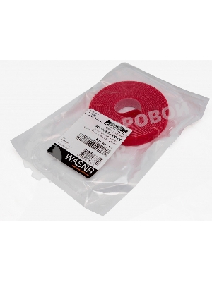 Лента (липучка) в рулоне Hyperline WASNR-5x16-RD, ширина 16 мм, длина 5 м, красная