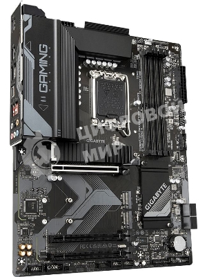 Материнская плата Gigabyte B760 GAMING X, LGA 1700, Intel B760, 4xDDR5, 4xSATA, 3xM.2, 1xPCI-E 4.0 x16, 2xPCI-E 3.0 x1, 1xHDMI, 1xDP, 1x 2.5Gb LAN, 1xUSB 3.2 Gen 2, 1xUSB 3.2 Gen 1, 5xUSB 2.0, 6x3.5 мм, 7.1, ATX