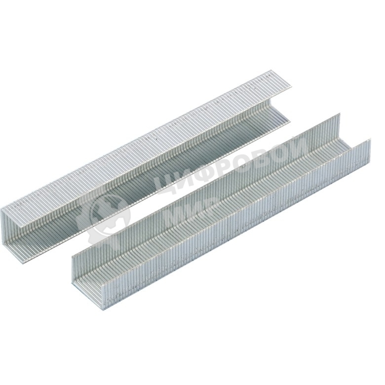 Скобы Gross 41706 6 мм, для мебельного степлера, усиленные, тип 53, 1000 шт.