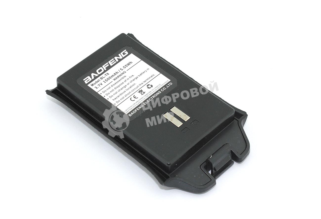 Аккумулятор для Baofeng BF-U9 (UV-R8) 3.7V 1500 mAh Li-ion