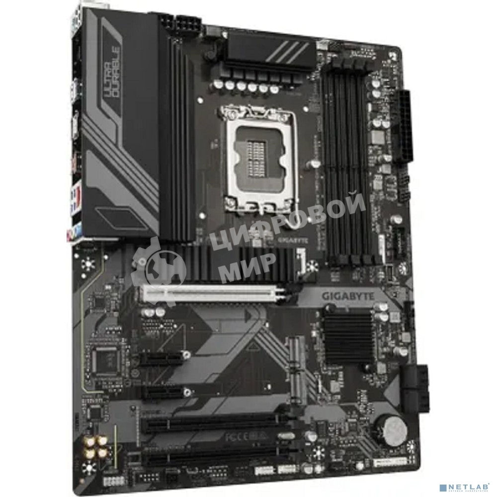 Материнская плата Gigabyte Z790 D, LGA 1700, Intel Z790, 4xDDR5, 4xSATA, 3xM.2, 1xPCI-E 3.0 x1, 1xPCI-E 4.0 x4, 1xPCI-E 5.0 x16, 1xHDMI, 1xDP, 1x 2.5Gb LAN, 4xUSB-A 2.0, 4xUSB-A 3.2 Gen 1, 1xUSB 3.2 Gen 2, 7.1, ATX