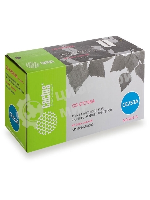 Картридж лазерный Cactus CS-CE253A пурпурный (7000 стр.) для HP Сolor LaserJet CP3525/CM3530