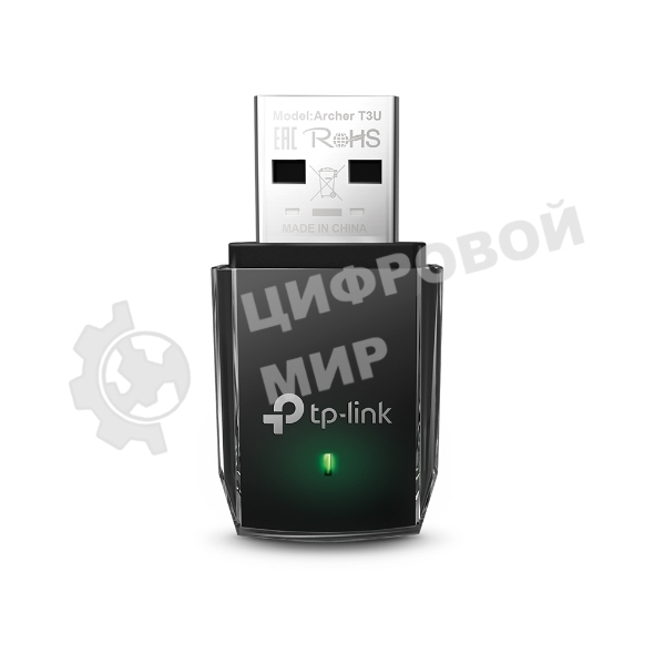 Адаптер TP-Link Archer T3U AC1300 Мини Wi-Fi MU-MIMO USB-адаптер