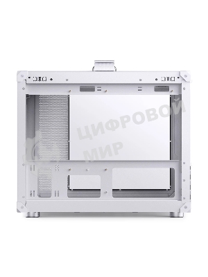 Компьютерный корпус без блока питания JONSBO C6 MAX Handle, Mini-Tower, TG, no fan, 1xUSB-A 3.0 + 1xUSB-C 3.1, mATX, mITX белый