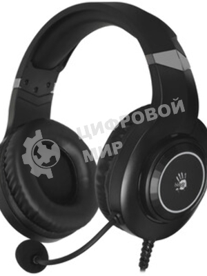 Гарнитура Bloody G220 чёрный, проводная, подсветка