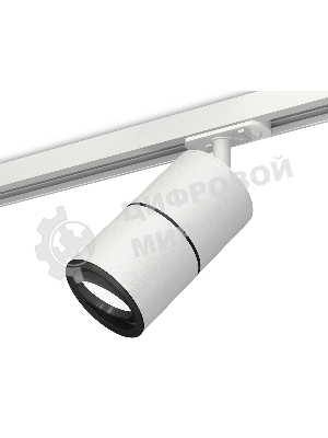 Светильник Ambrella light XT7401011 SWH/PBK белый песок/черный полированный MR16 GU5.3 (A2536, C7401, A2071, C7401, N7002)