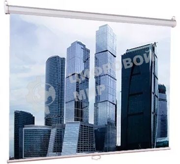 Настенный экран Lumien Eco Picture 153х240 см (рабочая область 145х232 см) Matte White восьмигранный корпус, возможность потолочн./настенного крепления, уровень в комплекте, 16:10 (треугольная упаковка)