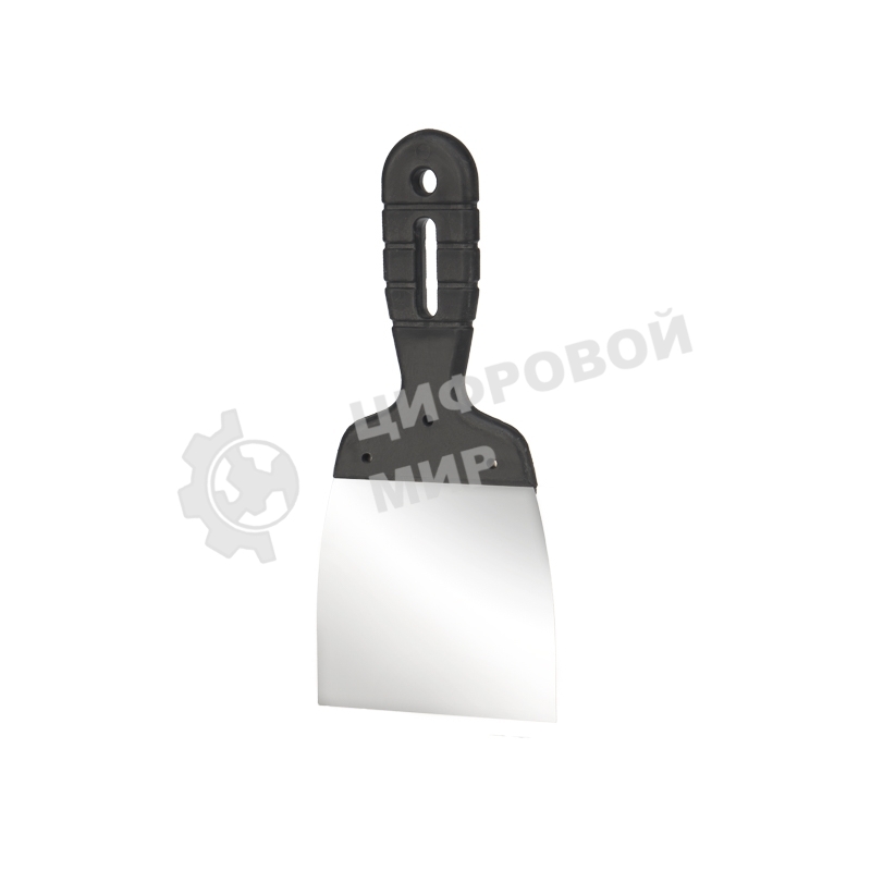 Шпатель Rexant 100 мм нержавеющая сталь, пластмассовая рукоятка