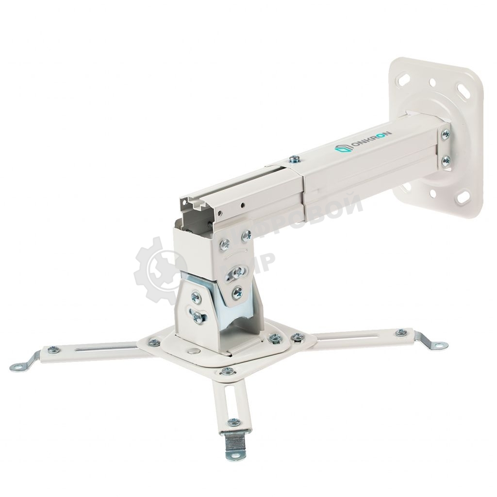 Потолочно-настенный кронштейн для проектора ONKRON K3A белый