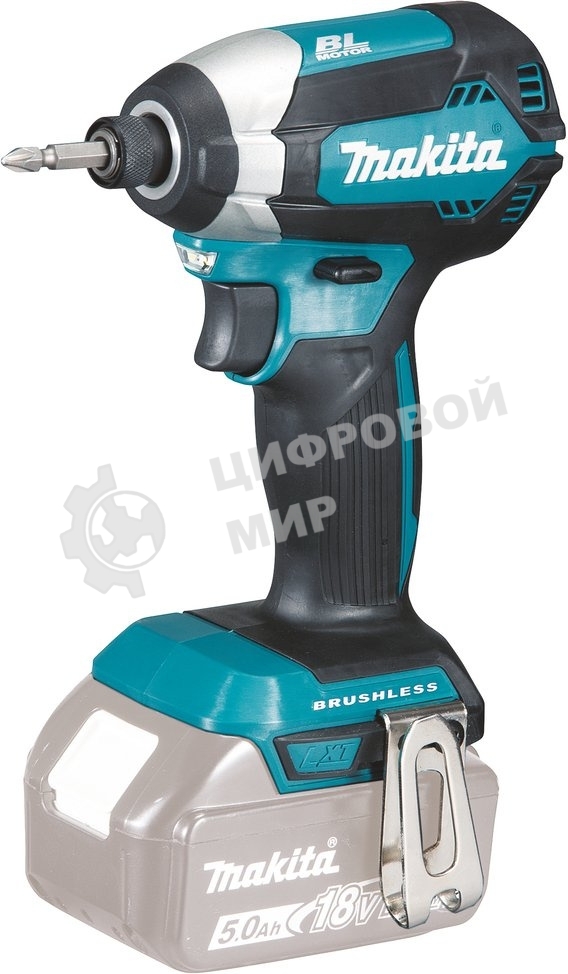 Гайковерт аккумуляторный Makita DTD153Zб\щет 18в li-ion 0-3400об\м 6-ти гр1\4'' 1.3кг б\ак з\у