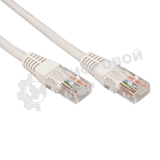 Патч-корд U/UTP Rexant cat.6, RJ45-RJ45, неэкранированный, 26AWG, LSZH, серый, 2 м