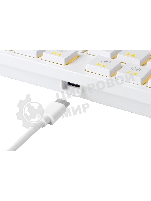 Клавиатура беспроводная Redragon Anubis беспроводная, USB, Bluetooth/Радиоканал, белый