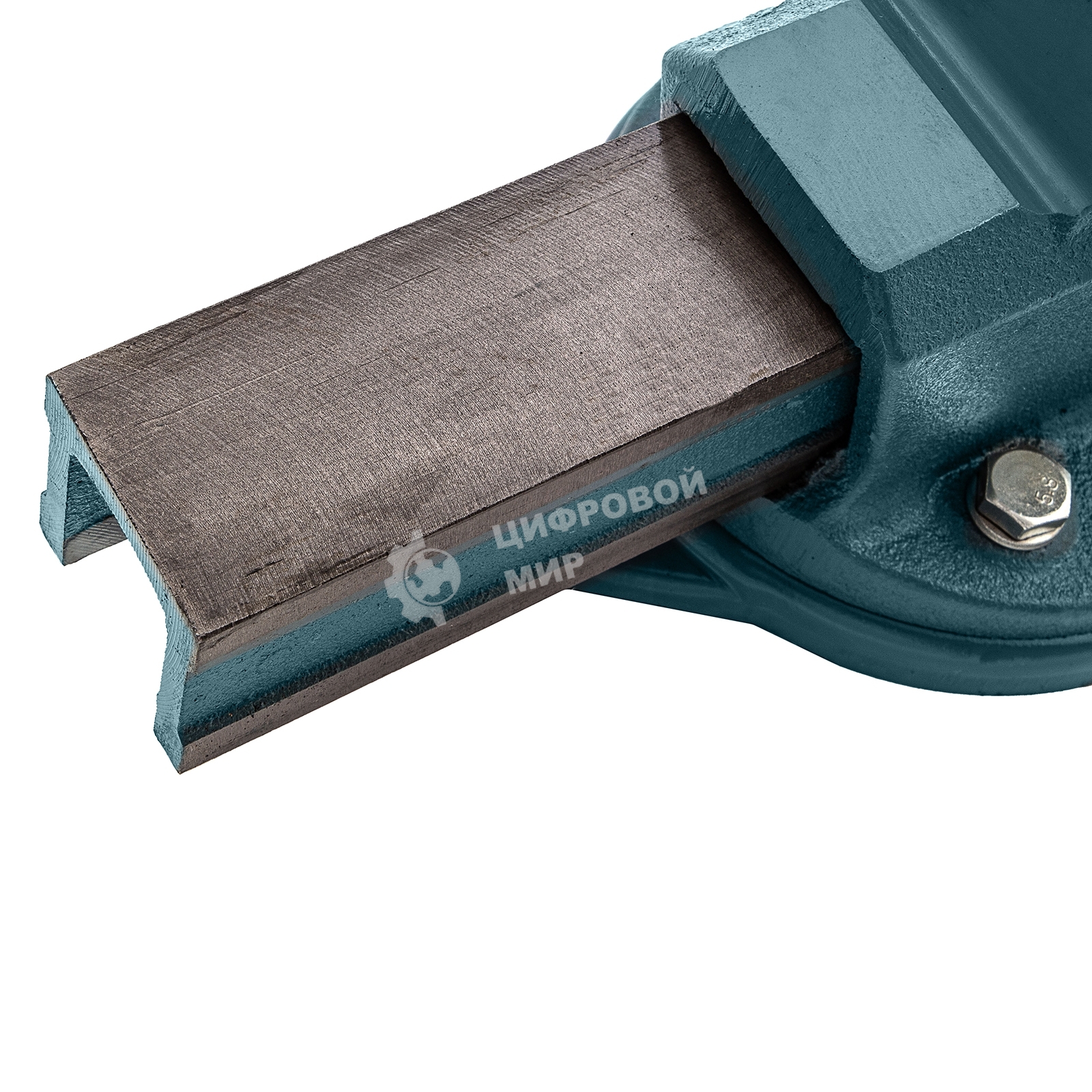 Тиски Россия слесарные,100 мм,поворотные 18663