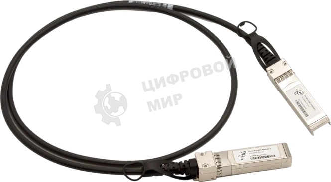 Кабель FT-SFP+CabP-AWG30-3, DAC Copper cable, 10G, SFP+ -to- SFP+, 30AWG витая пара, 3M