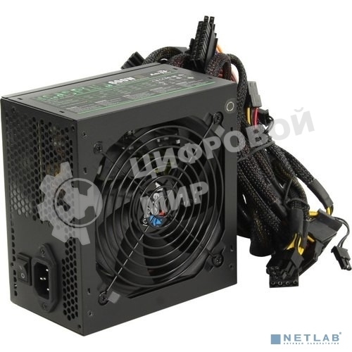Блок питания Aerocool/Formula KCAS PLUS 600W, 600Вт, 80 PLUS Bronze, 120мм, черный