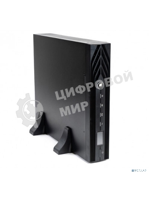 Источник бесперебойного питания Бастион SKAT-UPS 1500-RACK-ON-E Online, 1500ВА/1350Вт, стойка/на пол, 8x C13, USB/RS-232, EPO, БЕЗ АКБ (3 шт 40-120 Ач), МПТ (9905)