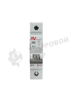 Выключатель автоматический Averes AV-6 1P 32A (C) 6kA