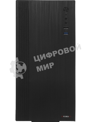Корпус ACCORD ACC-M802, Mini-Tower, чёрный
