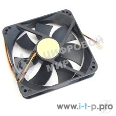 Вентилятор для корпуса Gembird черный, 40 мм, 4000 об/мин, 30 дБ, 3 pin
