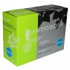 Картридж лазерный Cactus CS-CF287X черный (18000 стр.) для HP LJ M506dn/M506n/M506x
