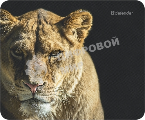 Коврик для мыши Defender Wild Animals и, 220x180x2 мм, 8 видов