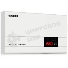 Стабилизатор напряжения SVEN AVR SLIM-1000 LCD