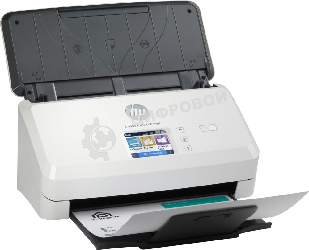 Сканер HP ScanJet Pro N4000 snw1 Scanner, 1y warr
