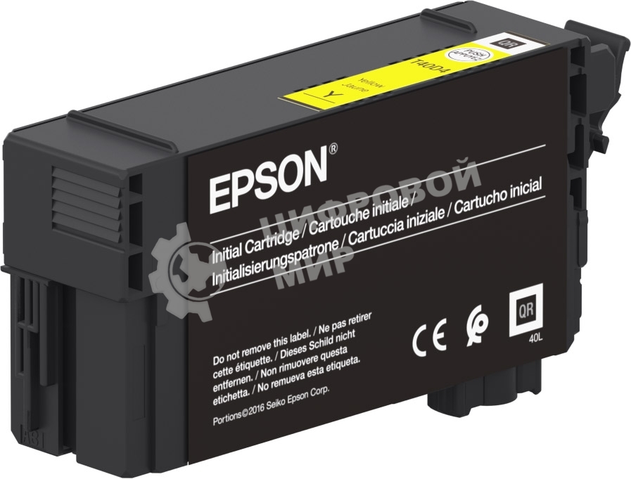 Картридж желтый повышенной емкости T40D440 для SureColor SC-T3100/T3100N/T5100/T5100N