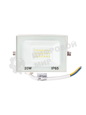 Прожектор Rexant СДО 20 Вт 1600 Лм 5000 K белый корпус