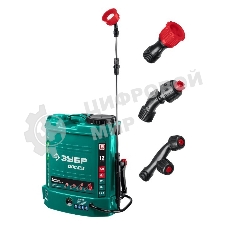 Опрыскиватель Зубр 12 л бак, аккумуляторный, 12В, 8А·ч