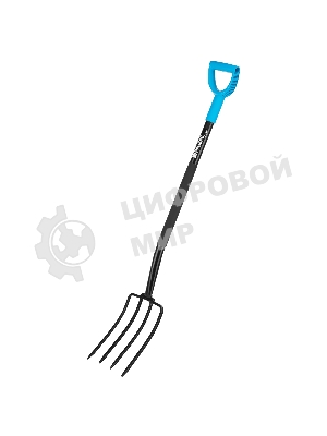 Вилы 4-х рогие, Palisad LUXE садово-огородные, 180х280х1200 мм, цельнометаллические, кованые
