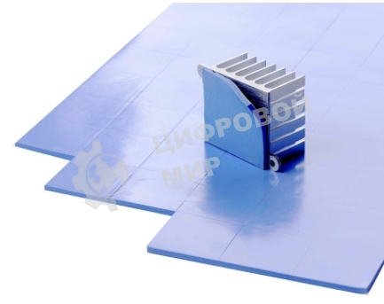 Термопрокладка 10мм*10мм толщина 4 мм 100шт.