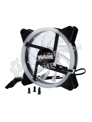 Вентилятор для корпуса Gembird черный, 120 мм, 1200 об/мин, 20.5 дБ, 3 pin