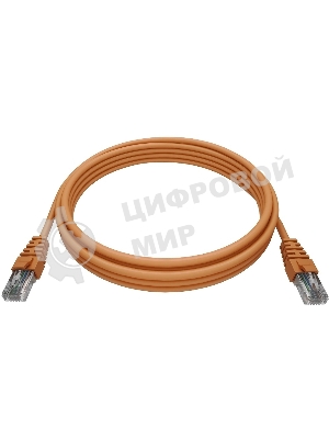 Патч-корд NTSS NTSS-PC-UTP-RJ45-5e-0.15-LSZH-OR NTSS-PC-UTP-RJ45-5E-0.15-LSZH UTP RJ-45 вил.-вилка RJ-45 cat.5e 0.15м оранжевый LSZH (уп.:1шт)