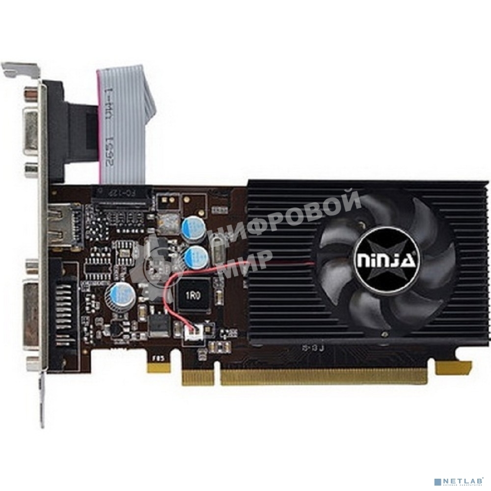 Видеокарта Ninja (Sinotex) GT210 512M 64bit DDR3 DVI HDMI CRT PCIE