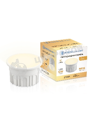 Лампа светодиодная 212101 LED MR16-DD 12W IC 2700K 220-240V 100°