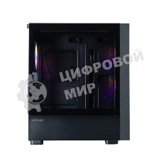 Корпус ZALMAN S6, ATX, BLACK, WINDOW, 2xCombo (3.5