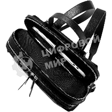 Рюкзак женский Piquadro Lyra CA7042W92T/N черный нейлон/натур.кожа