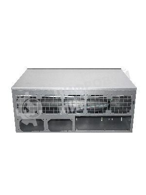 Корпус для майнинга ExeGate EX270772RUS Pro 13-430 (без БП, 2хUSB, 5хfan 120мм, места под: 13 видеокарт, 2 БП)