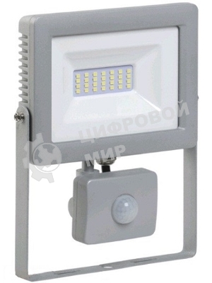 Прожектор IEK LPDO702-20-K03 СДО 07-20Д светодиодный серый с ДД IP44 IEK