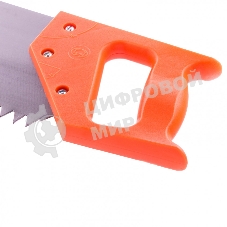 Ножовка по дереву, 600 мм, шаг зубьев 12 мм, пластиковая рукоятка (Ижевск) Россия