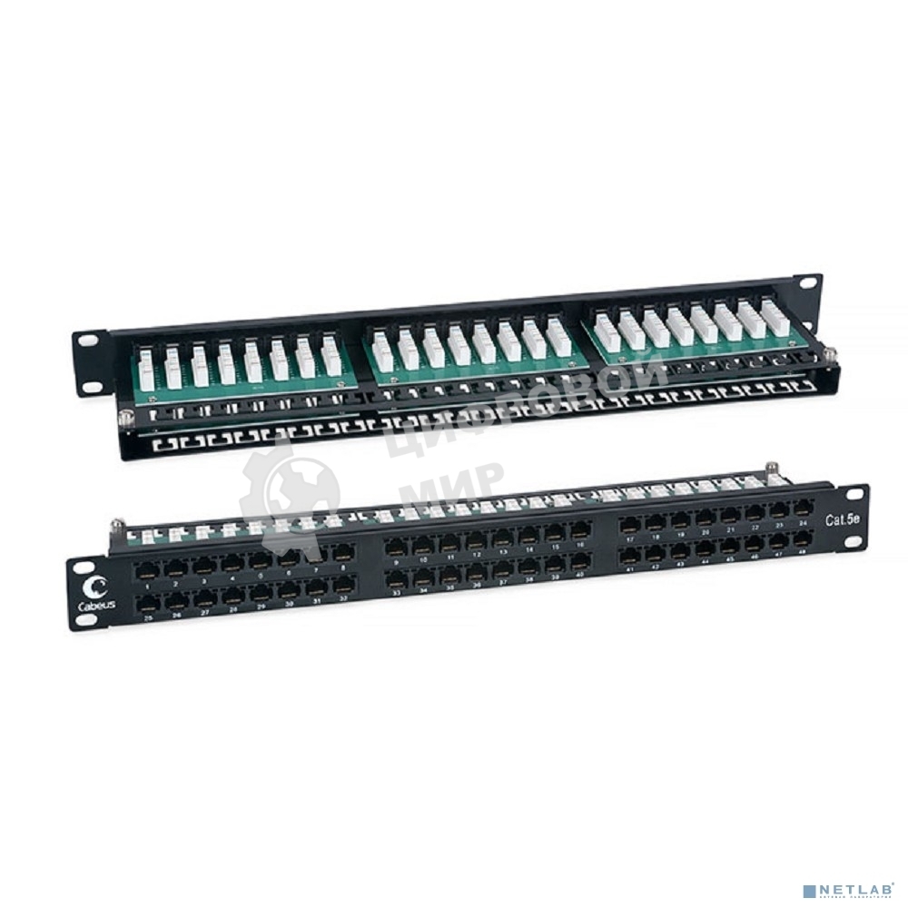 Комм. патч-панель Cabeus, 19