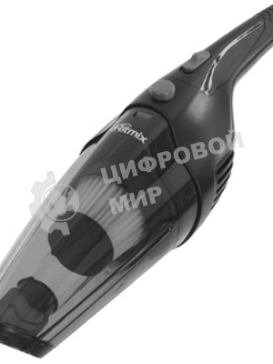 Пылесос ручной Ritmix CVC-003 черный/серый, 70 Вт, уборка сухая, пылесборник контейнер 0.32 л