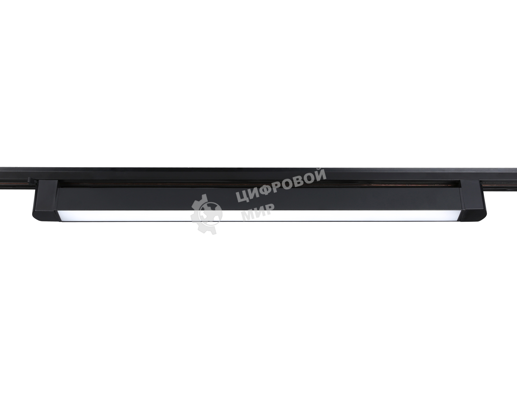 Трековый однофазный светильник Ambrella light GL6745 BK черный IP20 40W 4200K 590*35*57