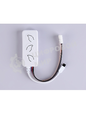 Контроллер GS11601 WIFI Tuya RGB+CCC 10A 12V 120W/ 24V 240W (ПДУ ИК CR2025)