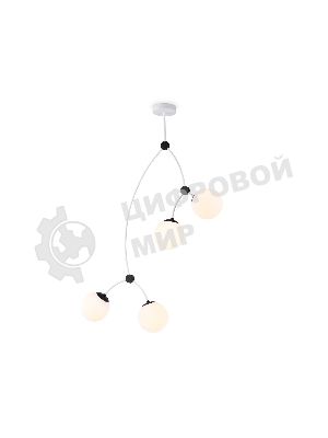 Светитльник Ambrella Light TR2572/4 WH/BK белый/черный E27/4 max 60W D790*1120