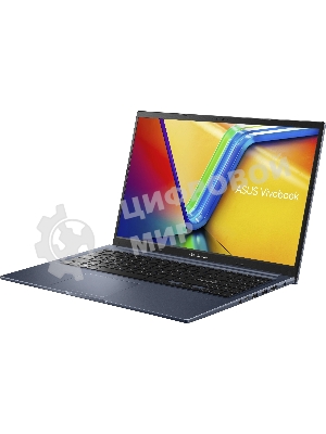 Ноутбук Asus Vivobook 15 X1502VA-BQ924 синий Core i7 13620H 16Gb SSD 512Gb Intel Iris Xe graphics 15.6