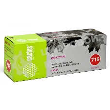 Картридж лазерный Cactus CS-C716M пурпурный (1500 стр.) для Canon i-Sensys MF8030/MF8030cn/MF8050/LBP 5050